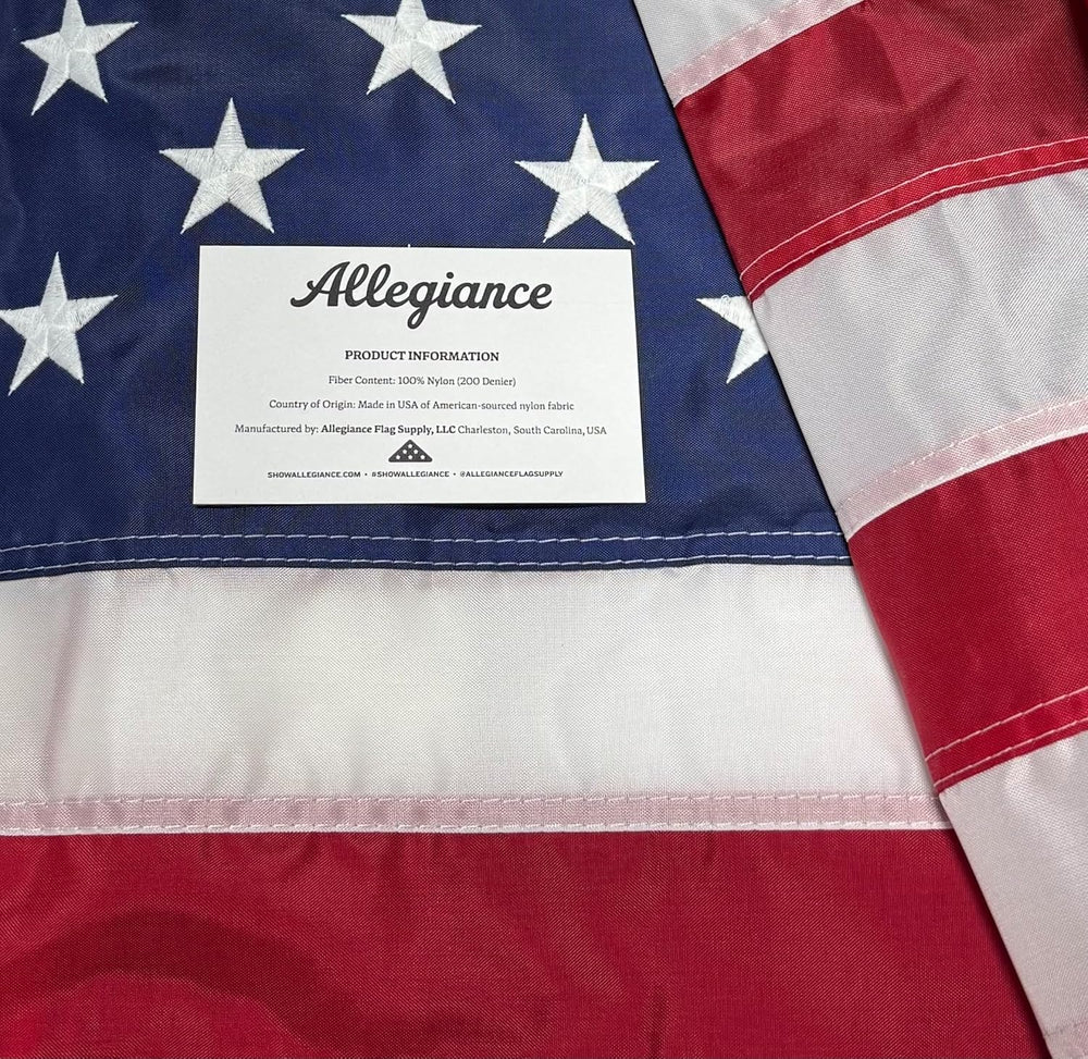 Allegiance American Flags For Outside 4x6 Ft, Made in USA