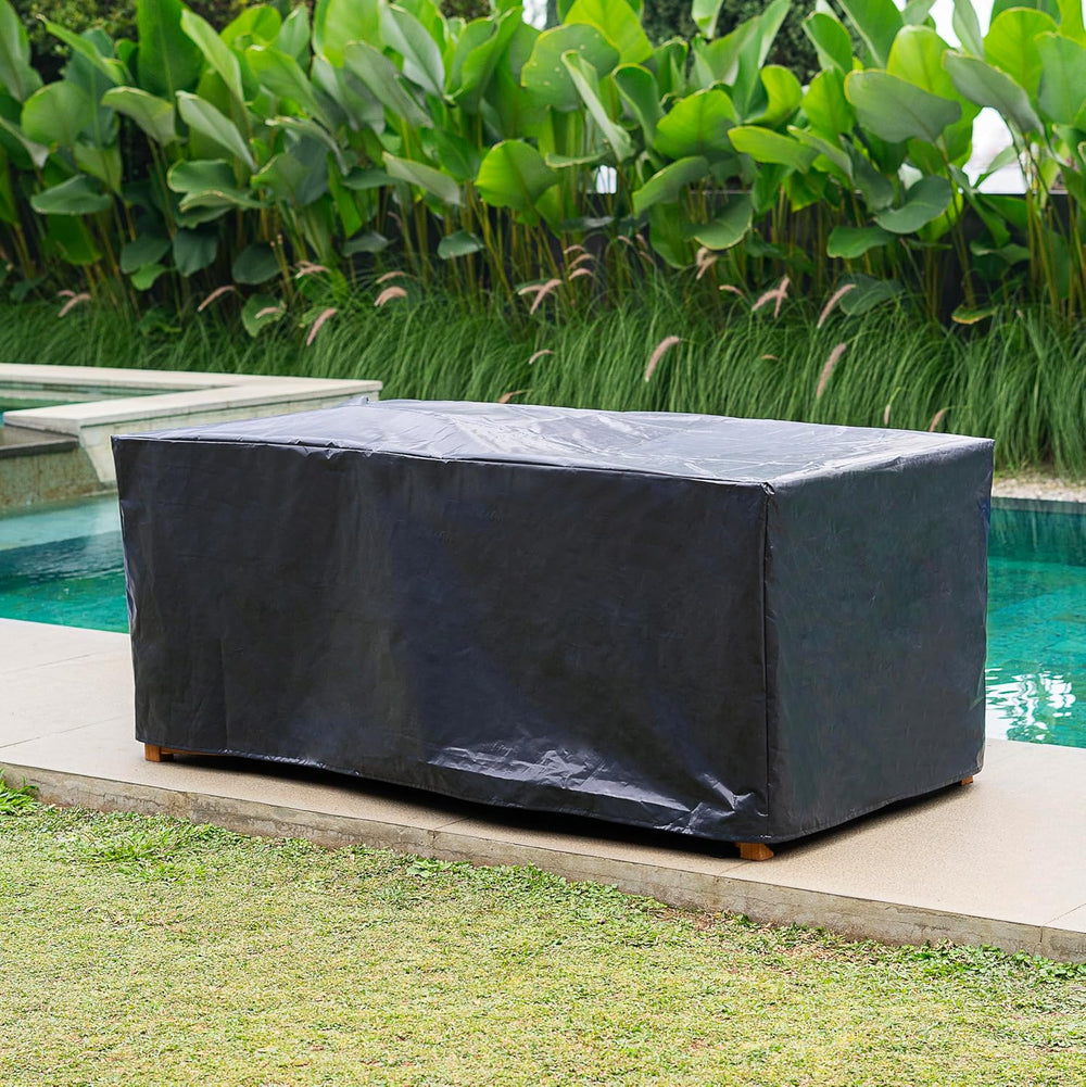 Cambridge Casual Arie Teak Outdoor Deck Storage Box Include Free Water Resist...