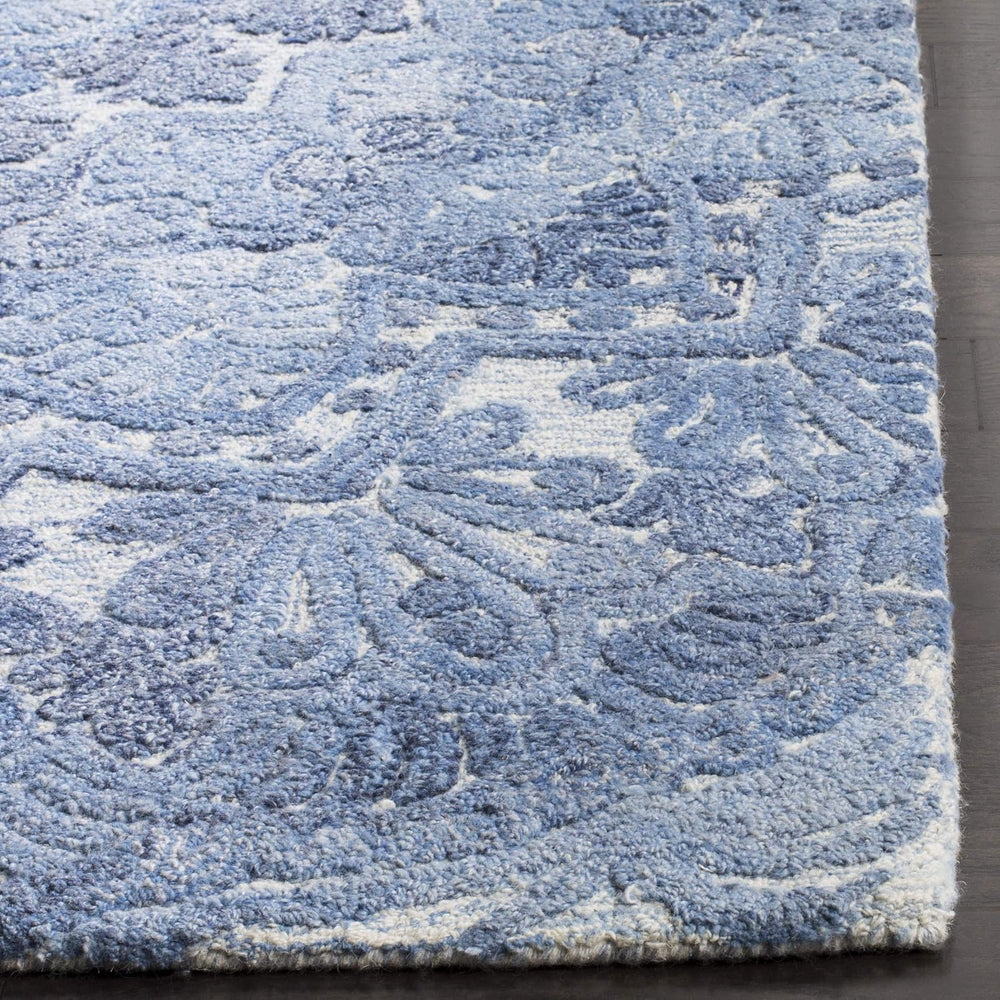 SAFAVIEH Marquee Collection Area Rug - 10' x 14', Blue & Ivory, H...
