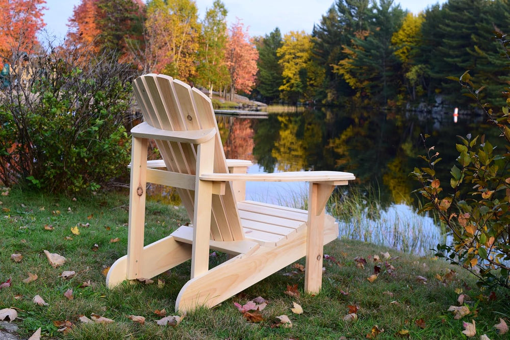 Bc201p Bear Chair - Pine Adirondack Chair Kit - Unassembled