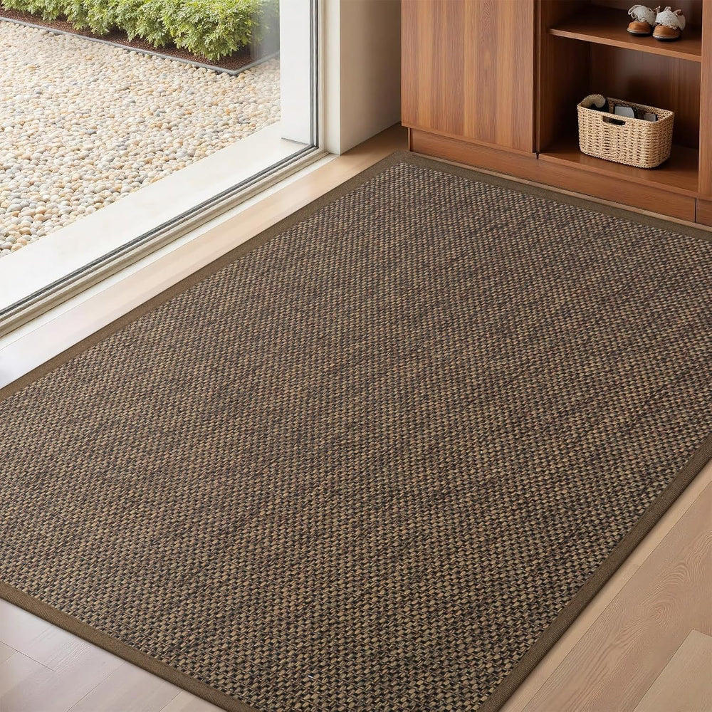 LEKEEPGO Door Mat 32"x47", Non Slip Door Mat Indoor Entrance, Rubbe...