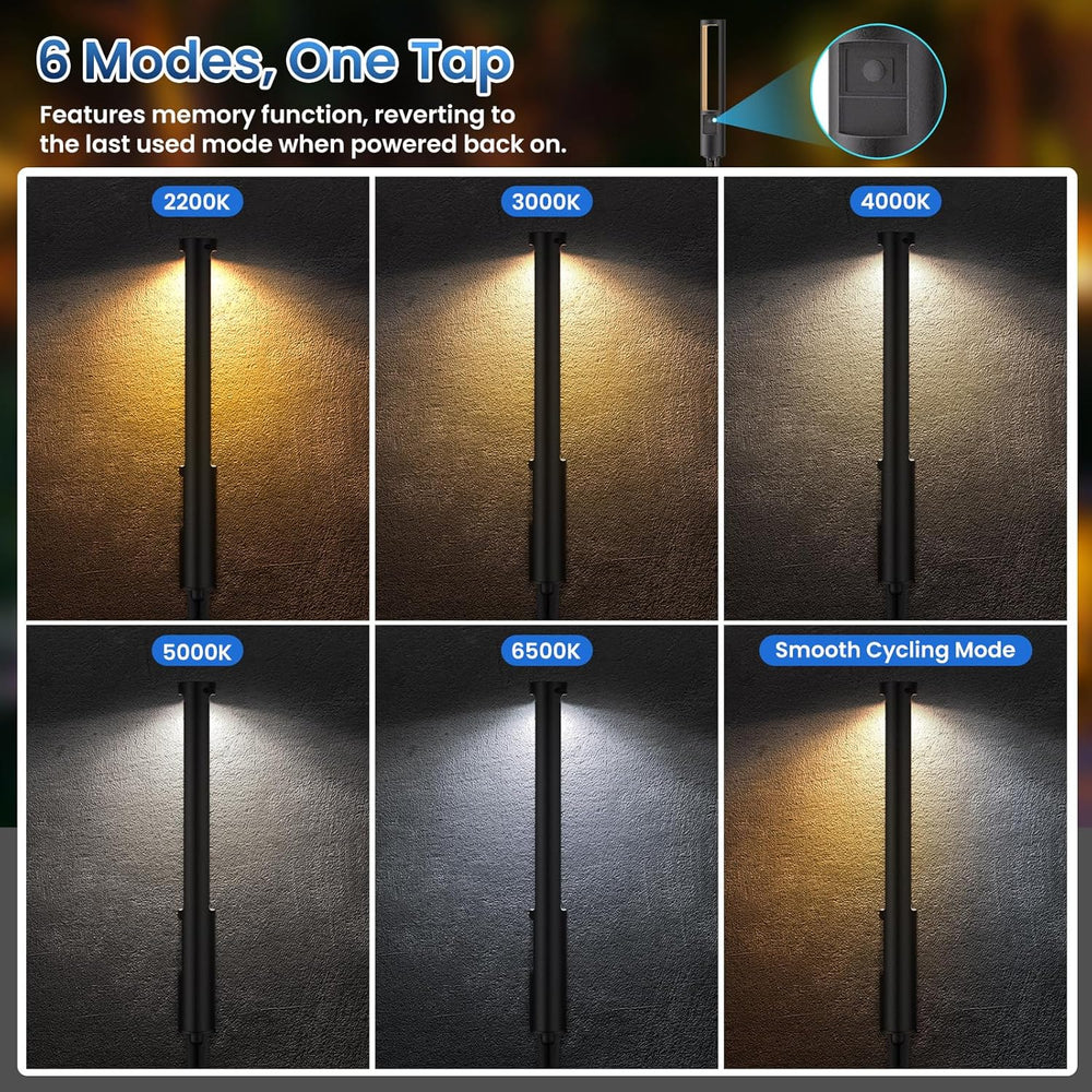 Low Voltage Landscape Lighting All-in-One Pathway Lights 5W 12-Pack