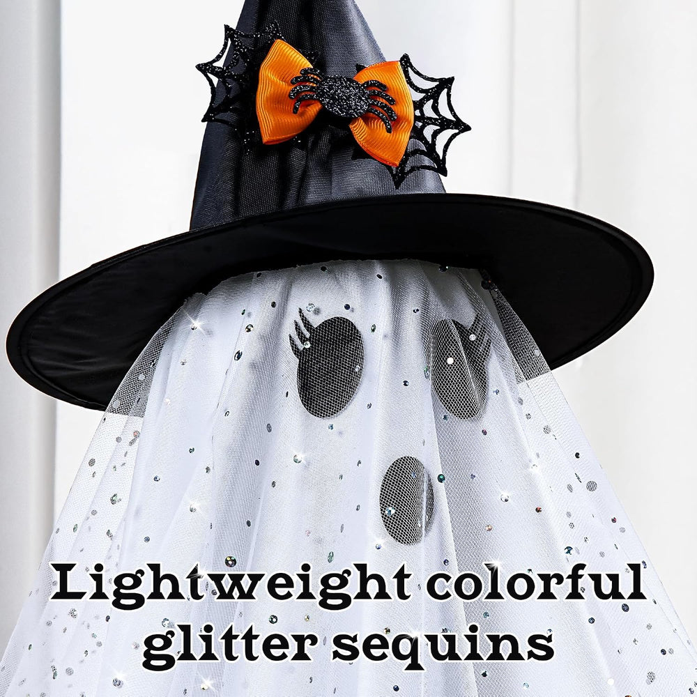 AYGXU 2pcs Halloween Decorations Indoor,Ghost Decor with String Lights Remote...