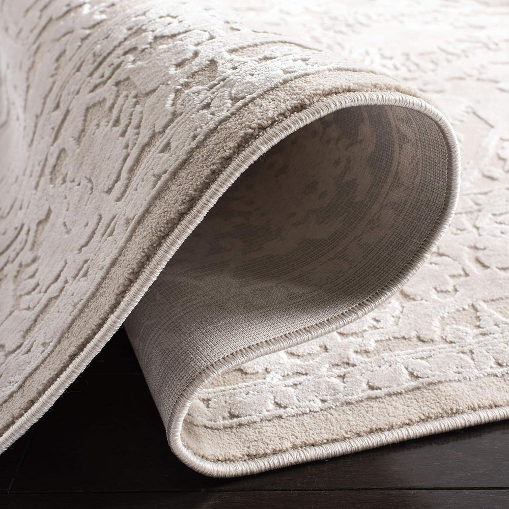 SAFAVIEH Area Rug 10' Square - Reflection Collection - Large - Cream &amp...