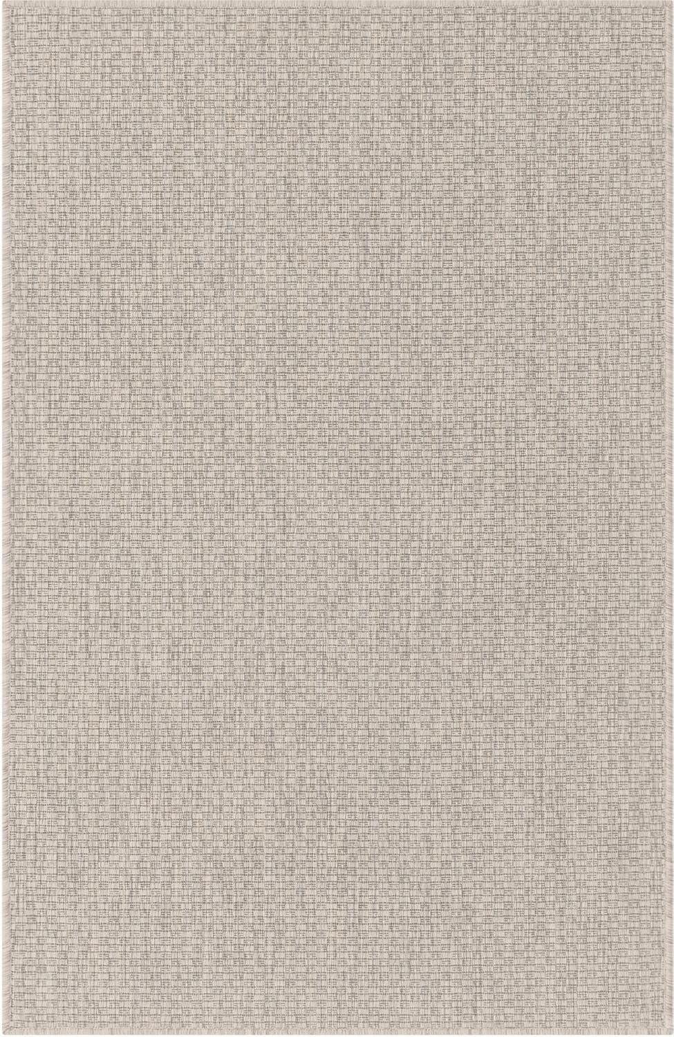 Rugs.com - Outdoor Solid Rug – 3' 1 x 5' 3 Light Gray Indoor/Outdoor ...