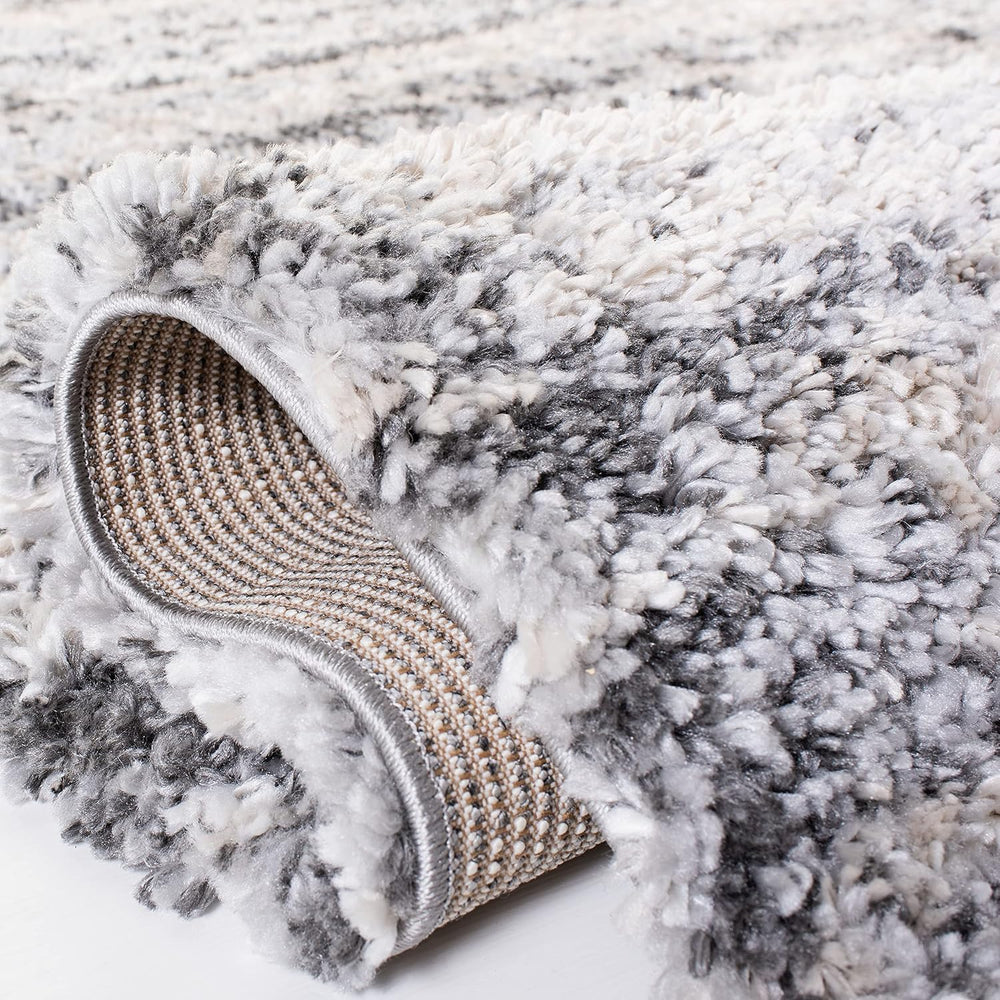 SAFAVIEH Fontana Shag Collection Area Rug - 5'3" x 7'6", Gr...
