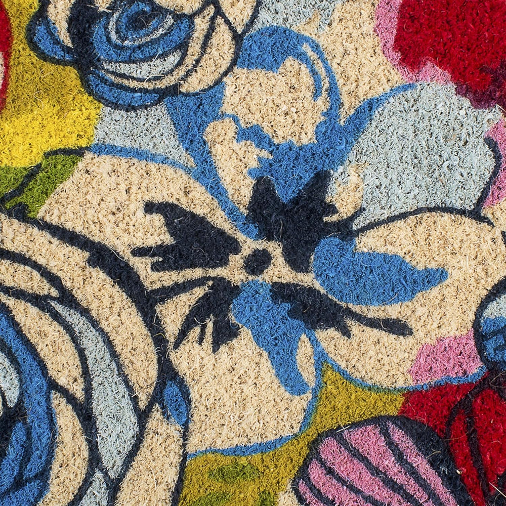 Fab Habitat Extra Thick Doormat - Handwoven, Durable - Natural Coir - Entrywa...
