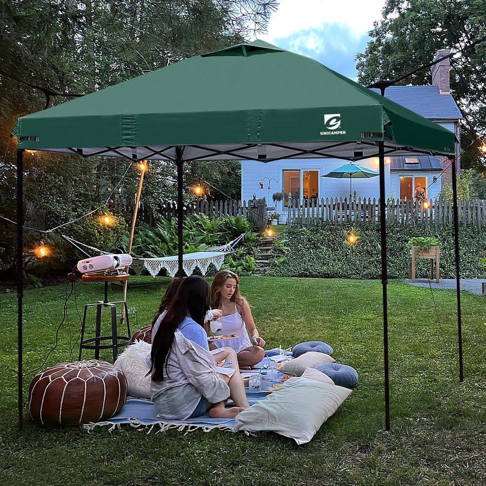 10x10 Pop Up Canopy Replacement Top Cover with Air Vent(Frame NOT INCUDE)