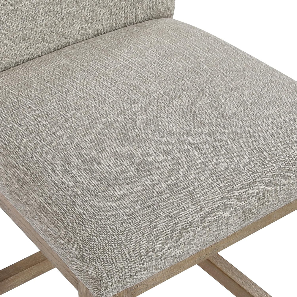 DUHOME 26'' Spindle Counter Stool with Padded Spring Seat