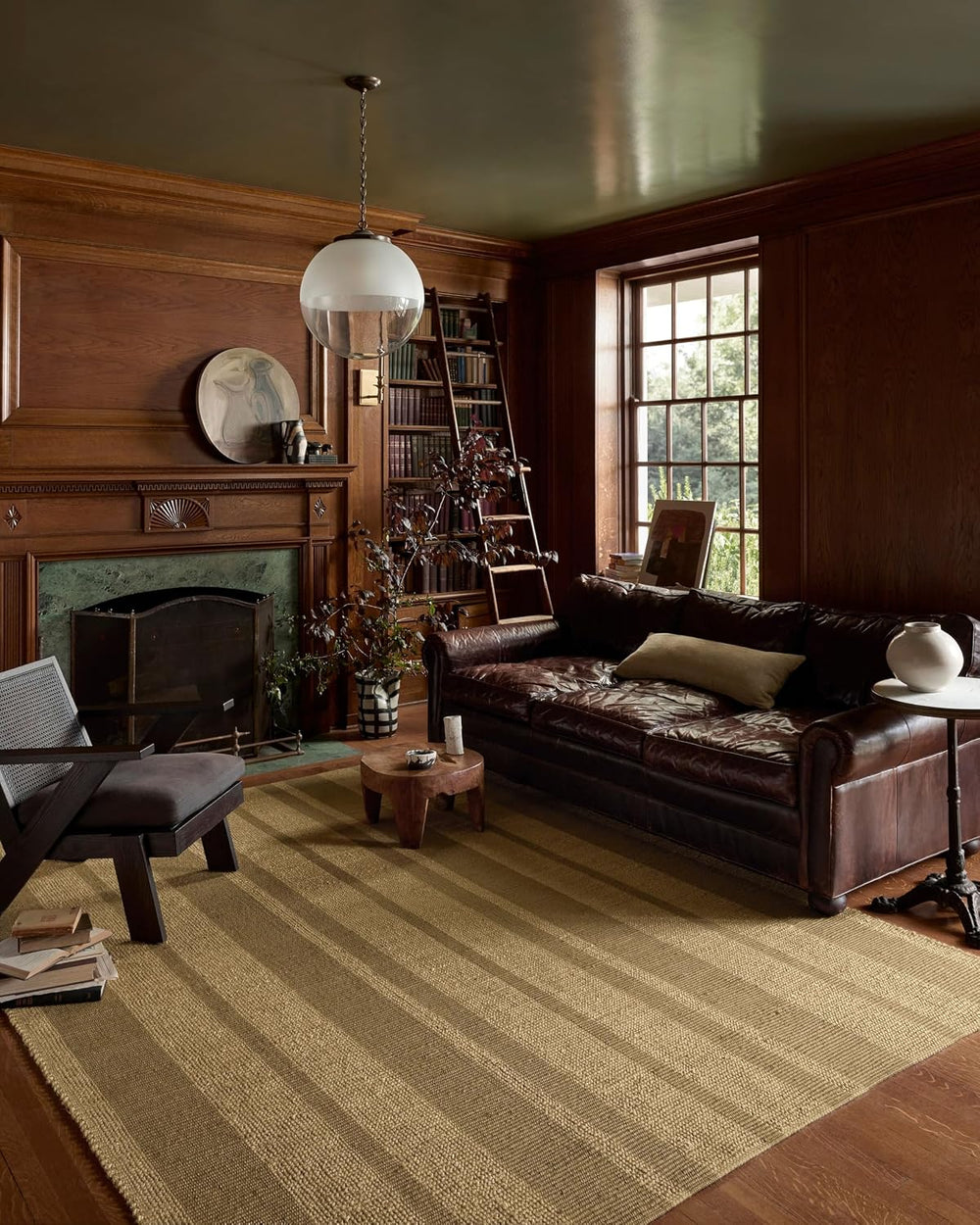 Loloi Leanne Ford Weatherstaff Natural/Olive 8'-6" x 11'-6"...