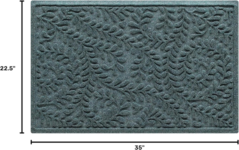 WaterHog Boxwood Front Door Mat Indoor Outdoor Entrance, All-Weather Mats