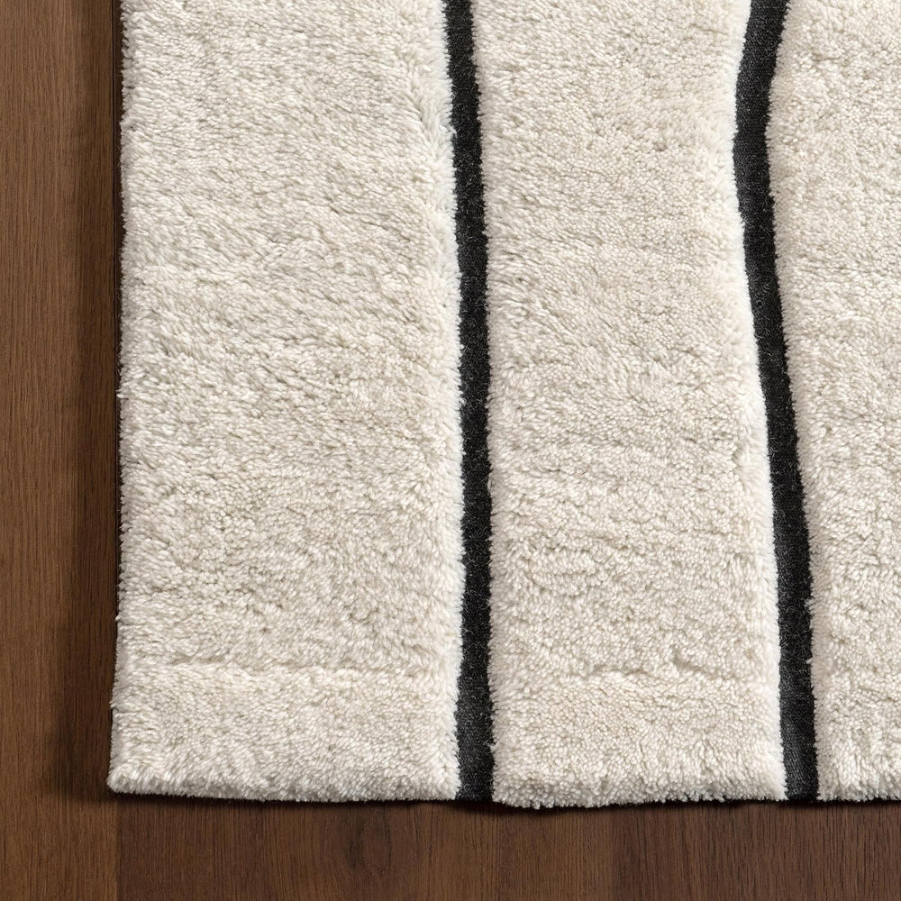 Nuloom Nazco Charcoal Geometric Hand Tufted Area Rug, 10' x 14'