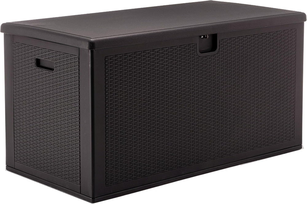BTExpert Set of 2, 150 Gallon Extra Large Deck Box Outdoor Storage Container ...