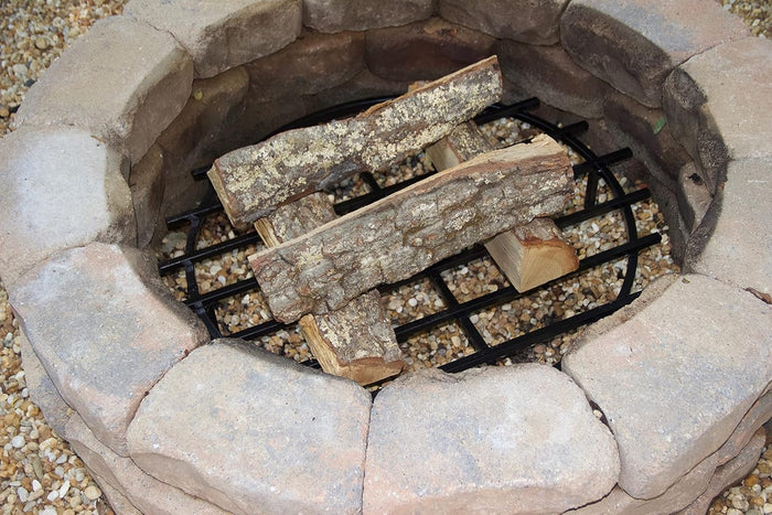SteelFreak Classic Round Fire Pit Grate, 36 Inch Diameter - Made in The USA