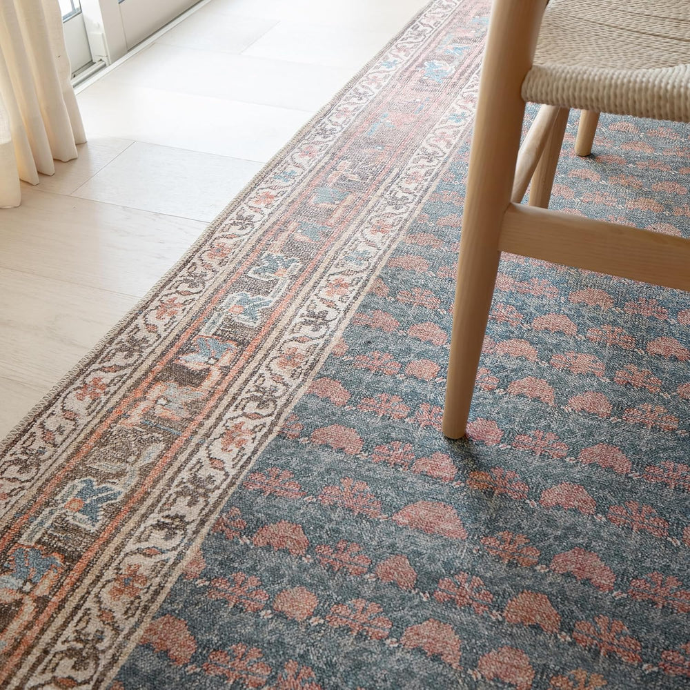 Knot Again Vintage Inspired Area Rug, 5’ x 8’