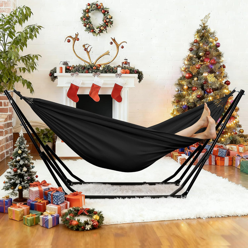 GDY Hammock Chair with Stand, 550 lb Capacity, Easy Set Up, with Carrying Bag...