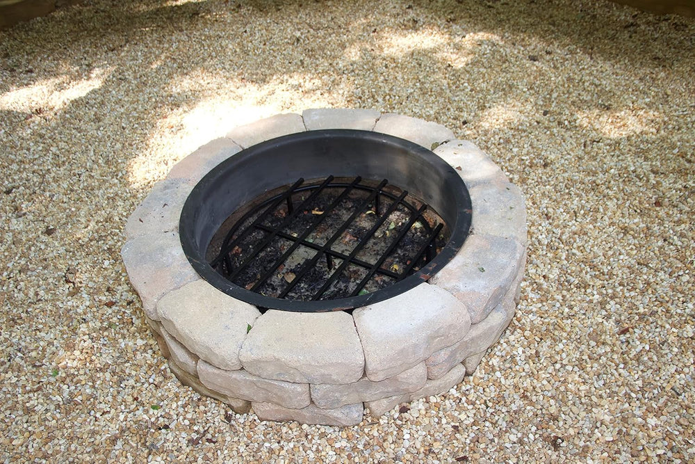 SteelFreak Classic Round Fire Pit Grate, 36 Inch Diameter - Made in The USA
