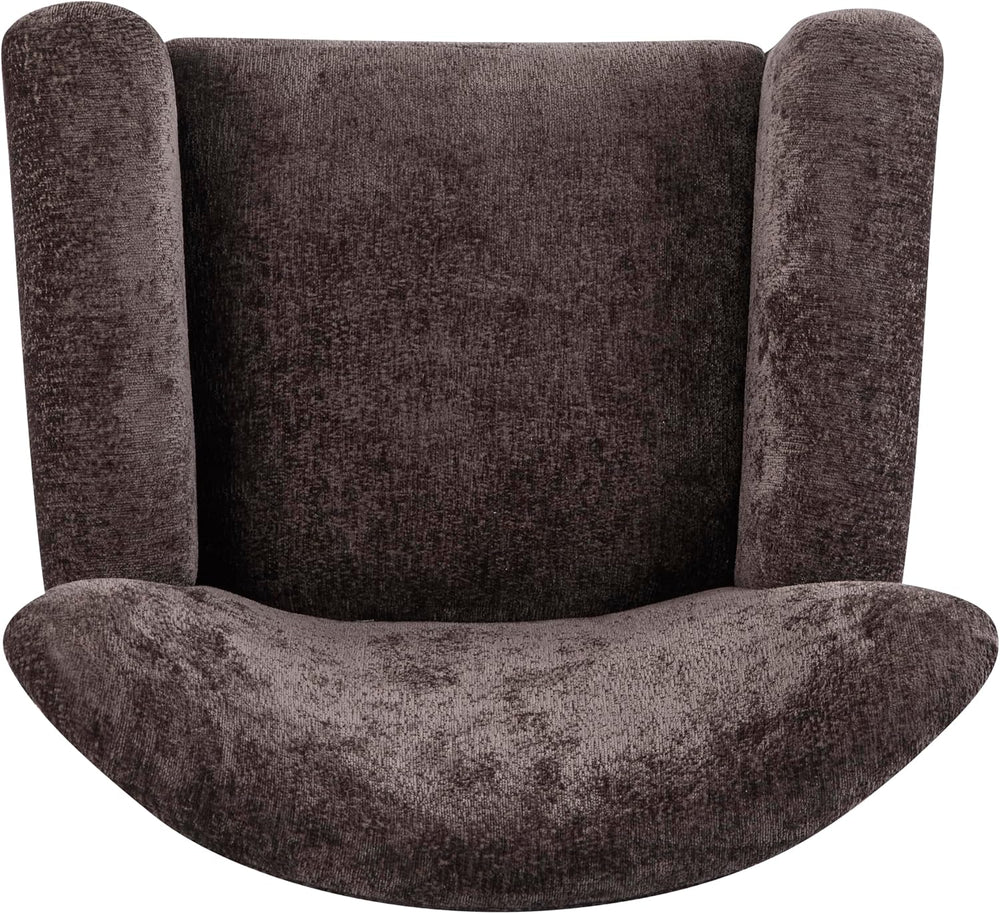 Christopher Knight Home Lindy Wingback Accent Chair, Upholstered Armchair wit...
