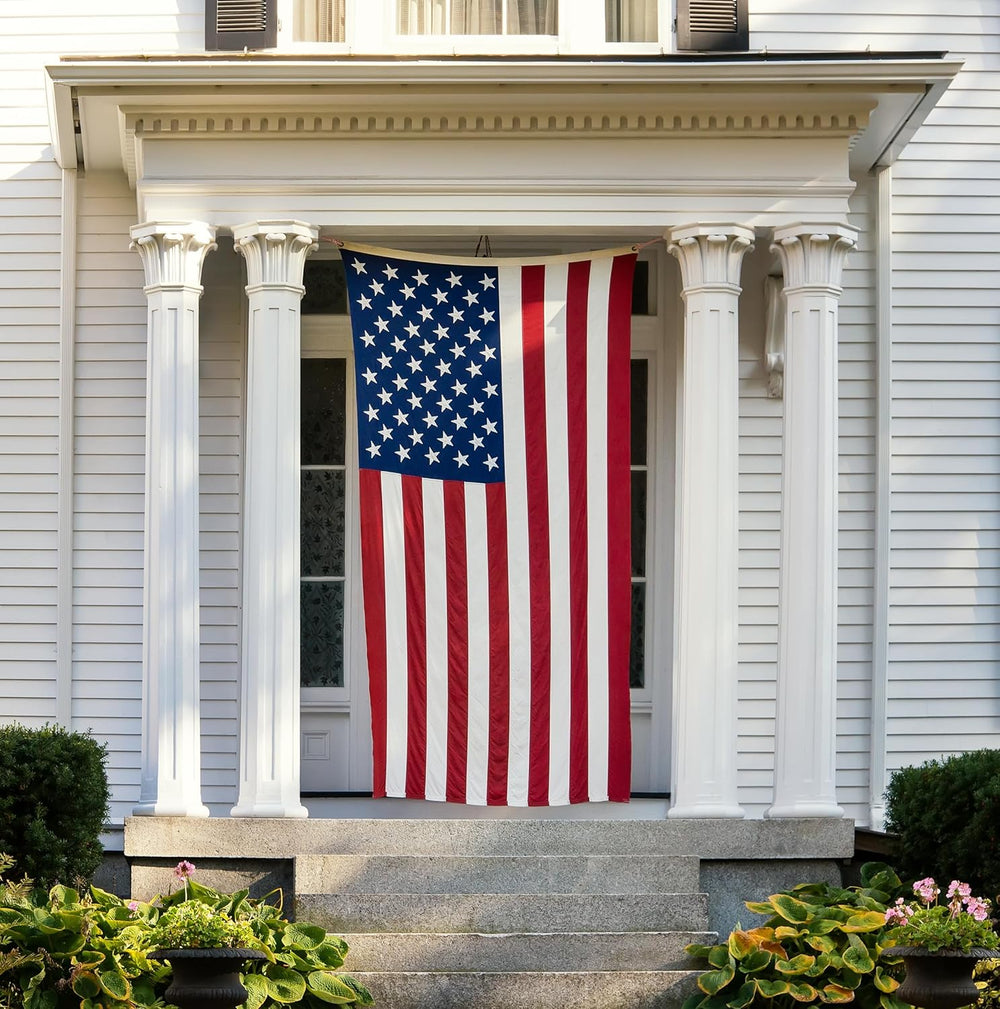 American Flag 5x8 Heavy Duty - Outdoor USA Flag Made in USA