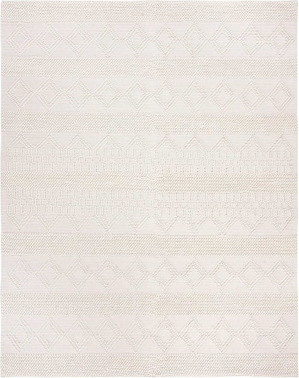 SAFAVIEH Natura Collection X-Large Area Rug - 12' x 18', Ivory, Handm...