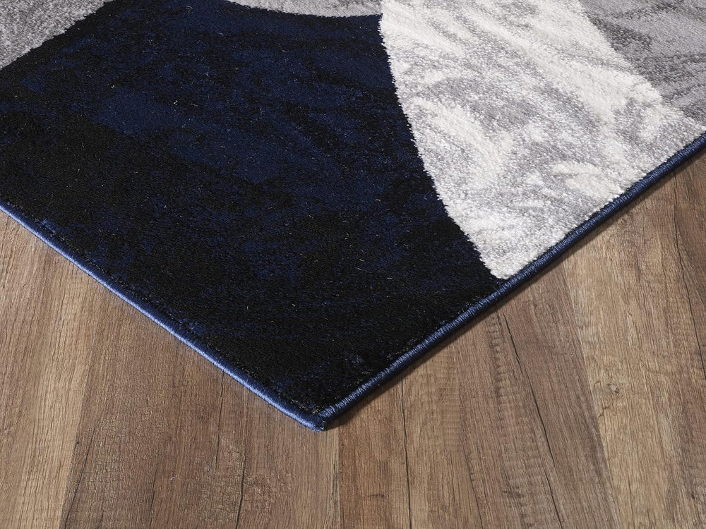 Yafa Home Fashion Modern Contemporary Swirls Design Area Rug, Luxurious, Eleg...