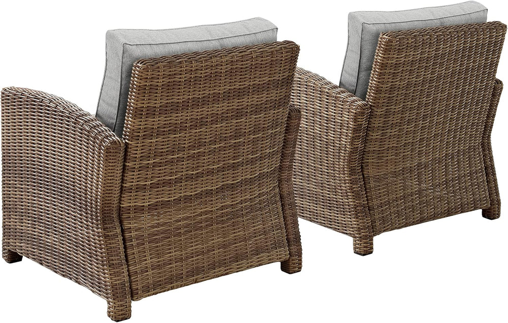 Crosley Furniture Bradenton 2-Piece Patio Chair Set
