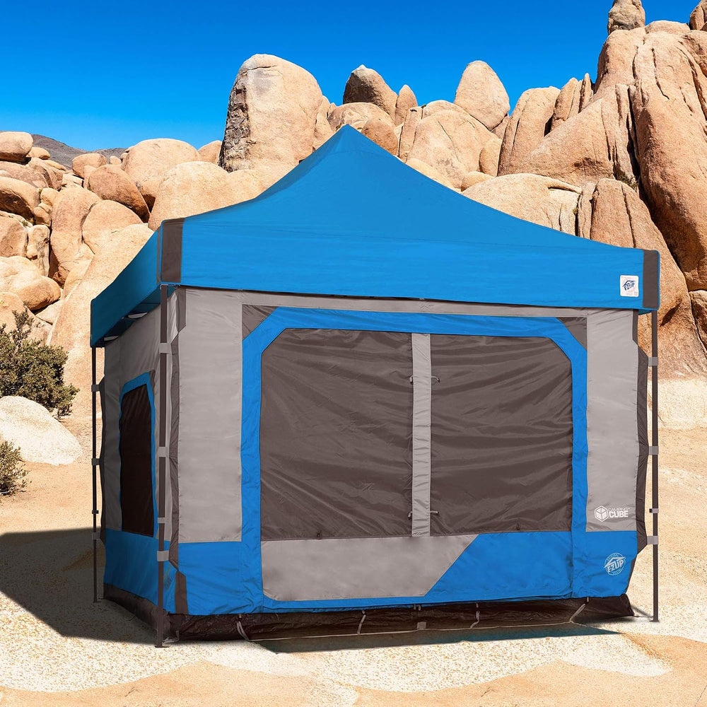 E-Z UP Camping Cube 6.4 Attachment (Canopy Sold Separately), Fits 10' Str...
