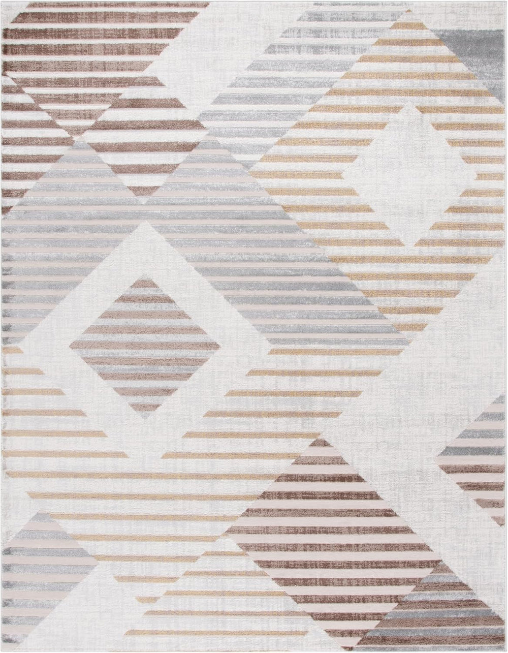 SAFAVIEH Palma Collection Area Rug - 9' x 12', Beige & Light Grey...