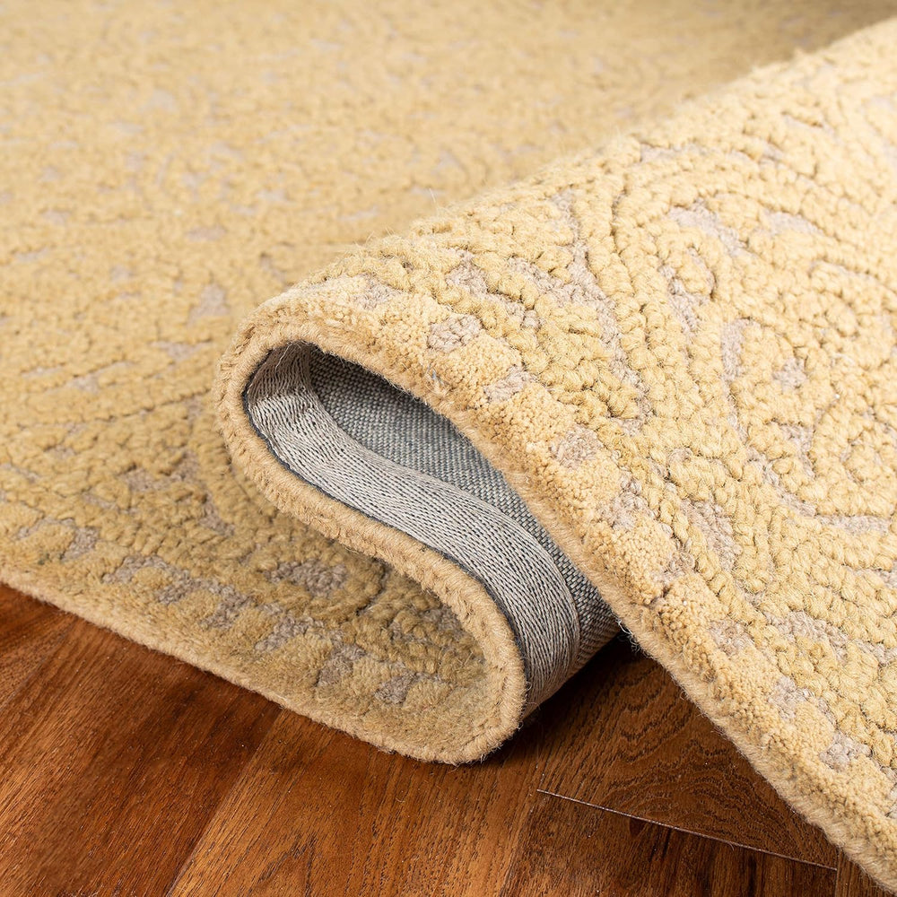 SAFAVIEH Area Rug 8x10 - Cambridge Collection - Large - Light Gold & Dark...