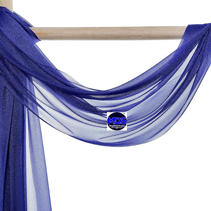MDS Halloween Chiffon Draping Fabric - 1 Panel, 30" Wide x 100ft Long - ...