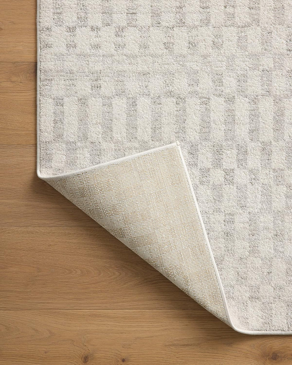 Loloi Kamala Ivory/Grey 5'-3" x 7'-9" Area Rug