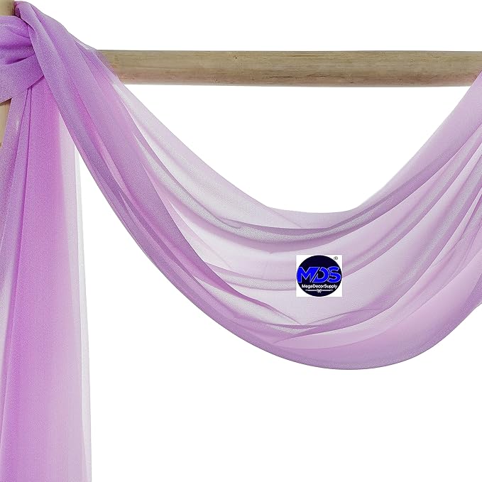 MDS Halloween Chiffon Draping Fabric - 1 Panel, 30" Wide x 50ft Long - S...