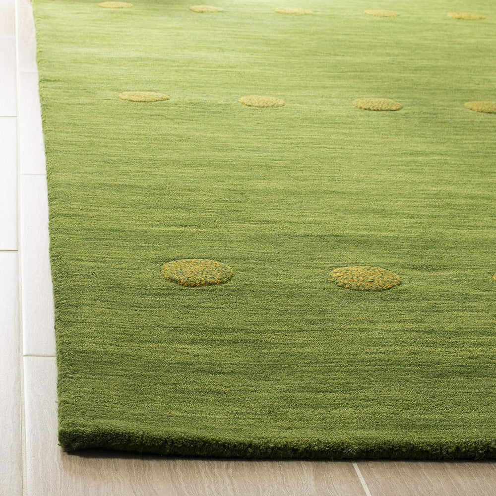 SAFAVIEH Himalaya Collection Area Rug - 10' x 14', Green, Handmade Do...
