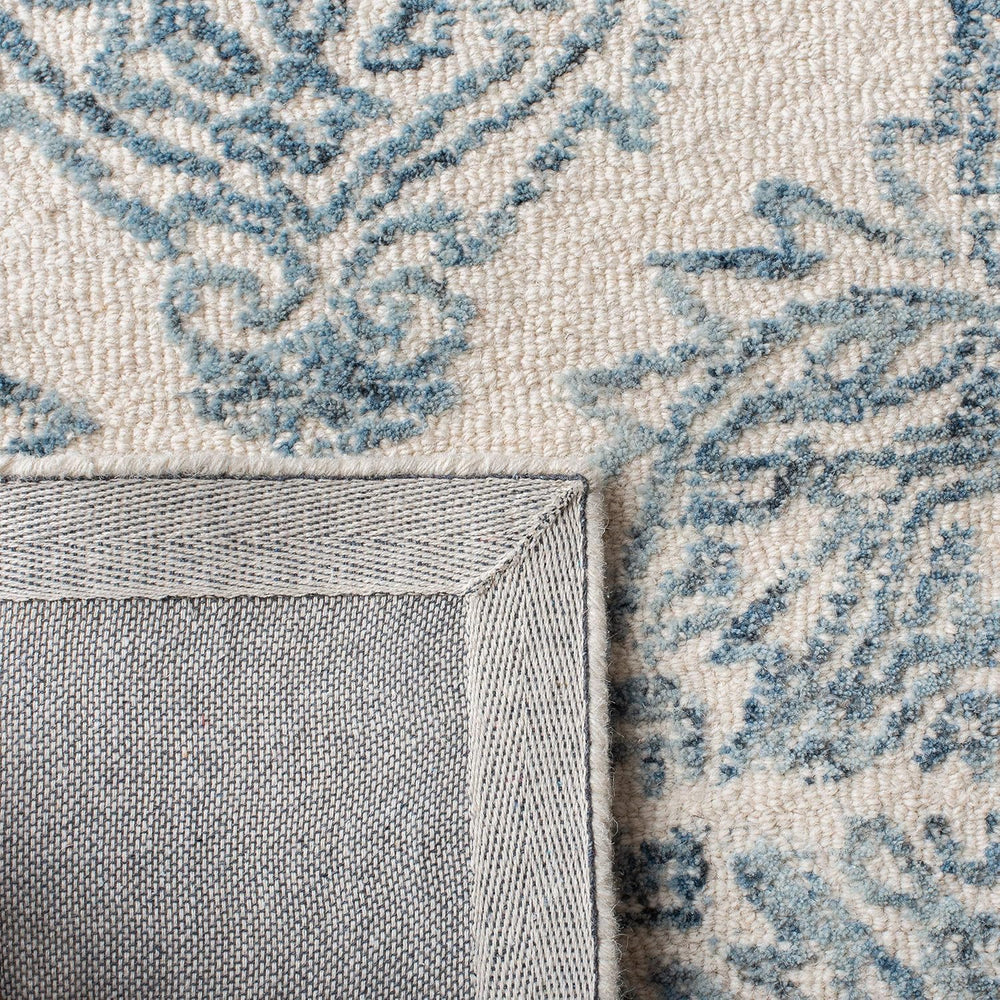 SAFAVIEH Abstract Collection Area Rug - 10' x 14', Ivory & Blue, ...