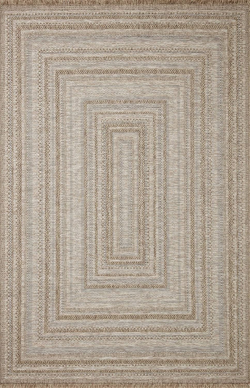 Loloi Dawn Natural 5'-1" x 7'-7" Area Rug