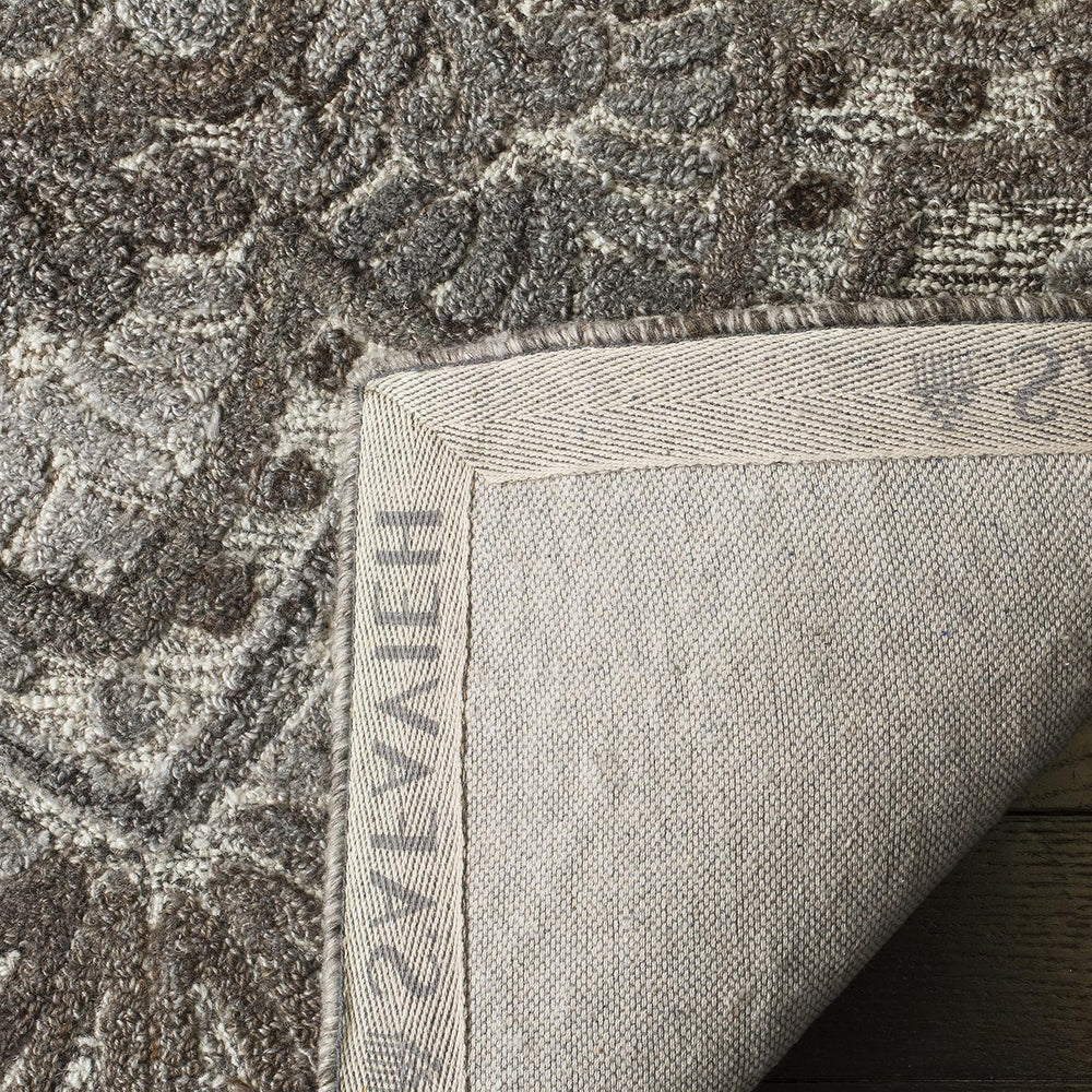 SAFAVIEH Marquee Collection Runner Rug - 2'3" x 8', Grey & I...