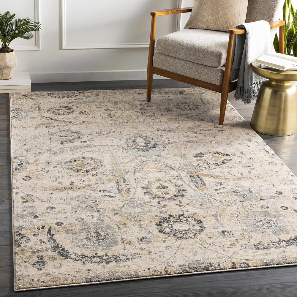 Hauteloom Obsidian Rustic Farmhouse Living Room Bedroom Dining Room Large Are...