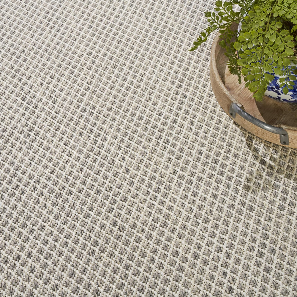Nourison Home Courtyard 9' x 12' Indoor/Outdoor Serged Edges Area Rug...