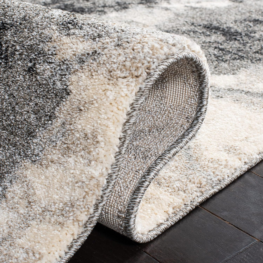 SAFAVIEH Retro Collection Runner Rug - 2'3" x 11', Cream & G...