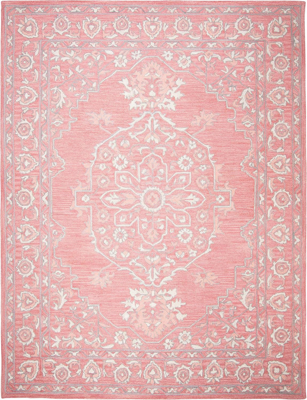 SAFAVIEH Micro-Loop Collection X-Large Area Rug - 11' x 15', Pink &am...