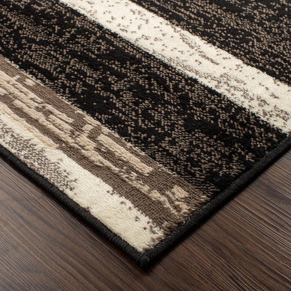 Superior Rockwood Modern Geometric Indoor Area Rug, 2'7"x10', A ...