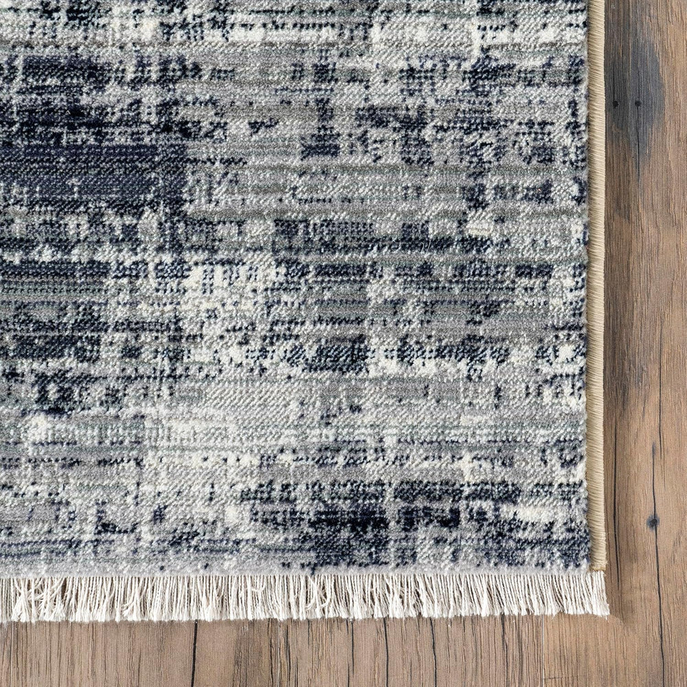 nuLOOM Vanita Navy Geometric Power Loomed Area Rug, 10' x 13'