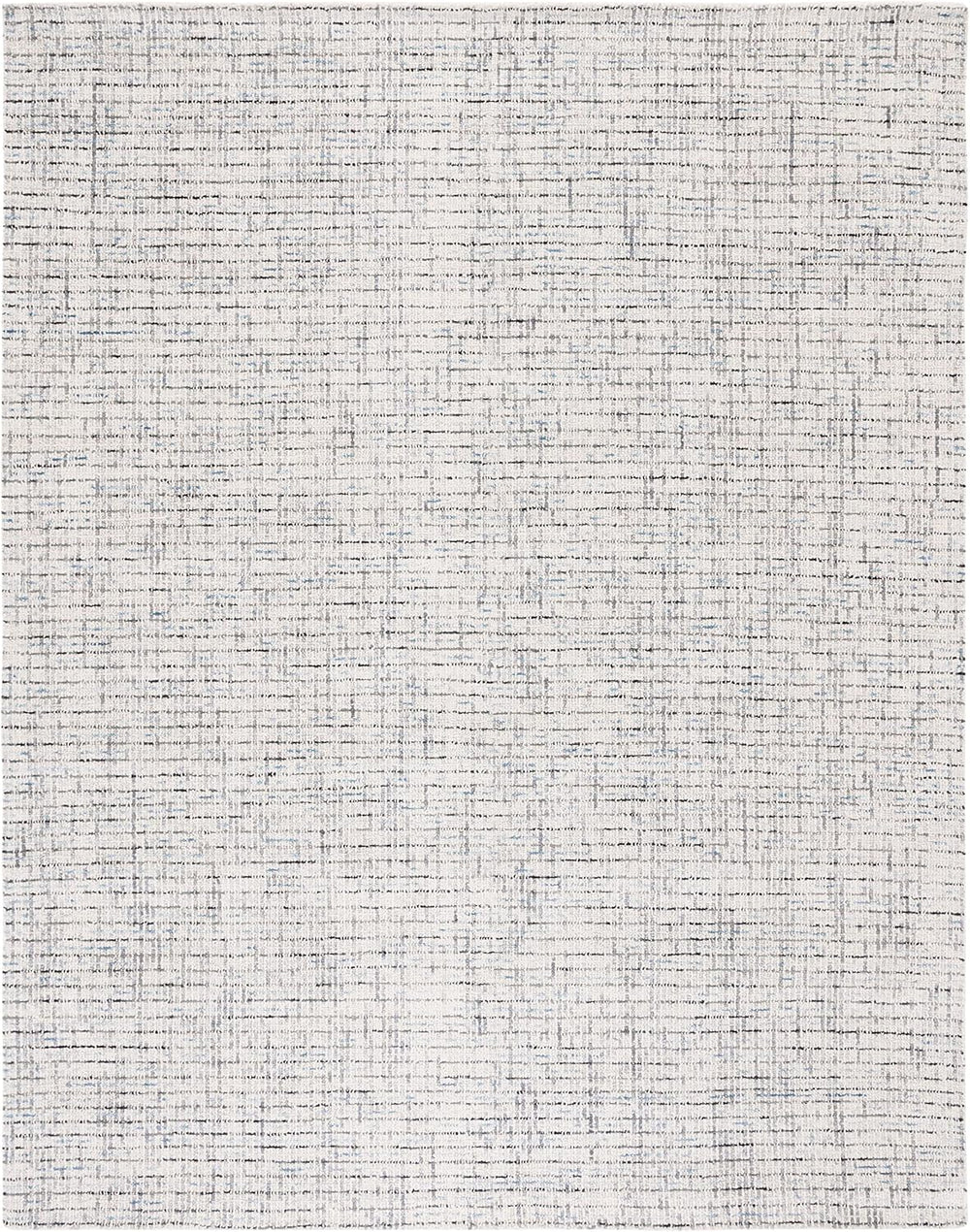 SAFAVIEH Abstract Area Rug 10x14, Wool Handmade Grey & Ivory ABT468J