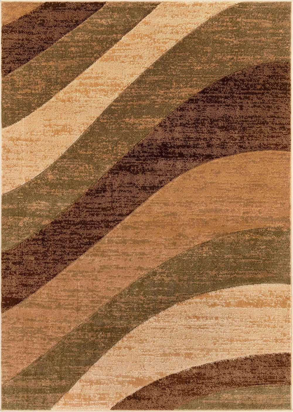 Well Woven Good Vibes Cecilia Multi Color Brown 5'3" x 7'3"...
