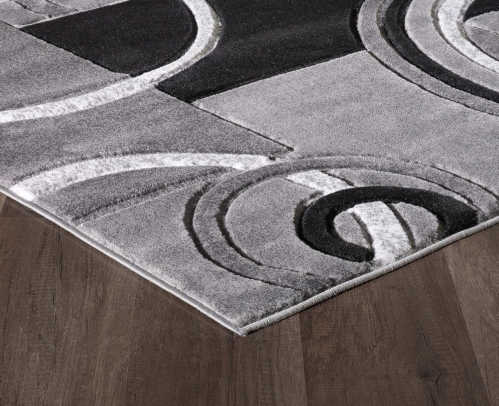 GLORY RUGS Area Rug Modern Soft Hand Carved Contemporary Floor Carpet with Pr...