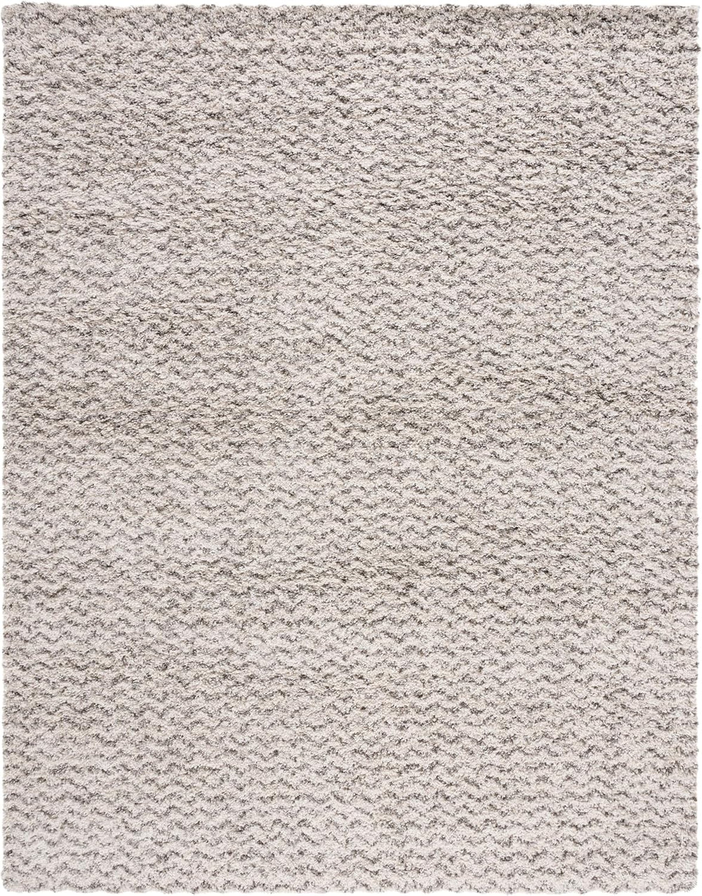 SAFAVIEH Hudson Shag Collection Area Rug - 10' x 14', Ivory & Gre...
