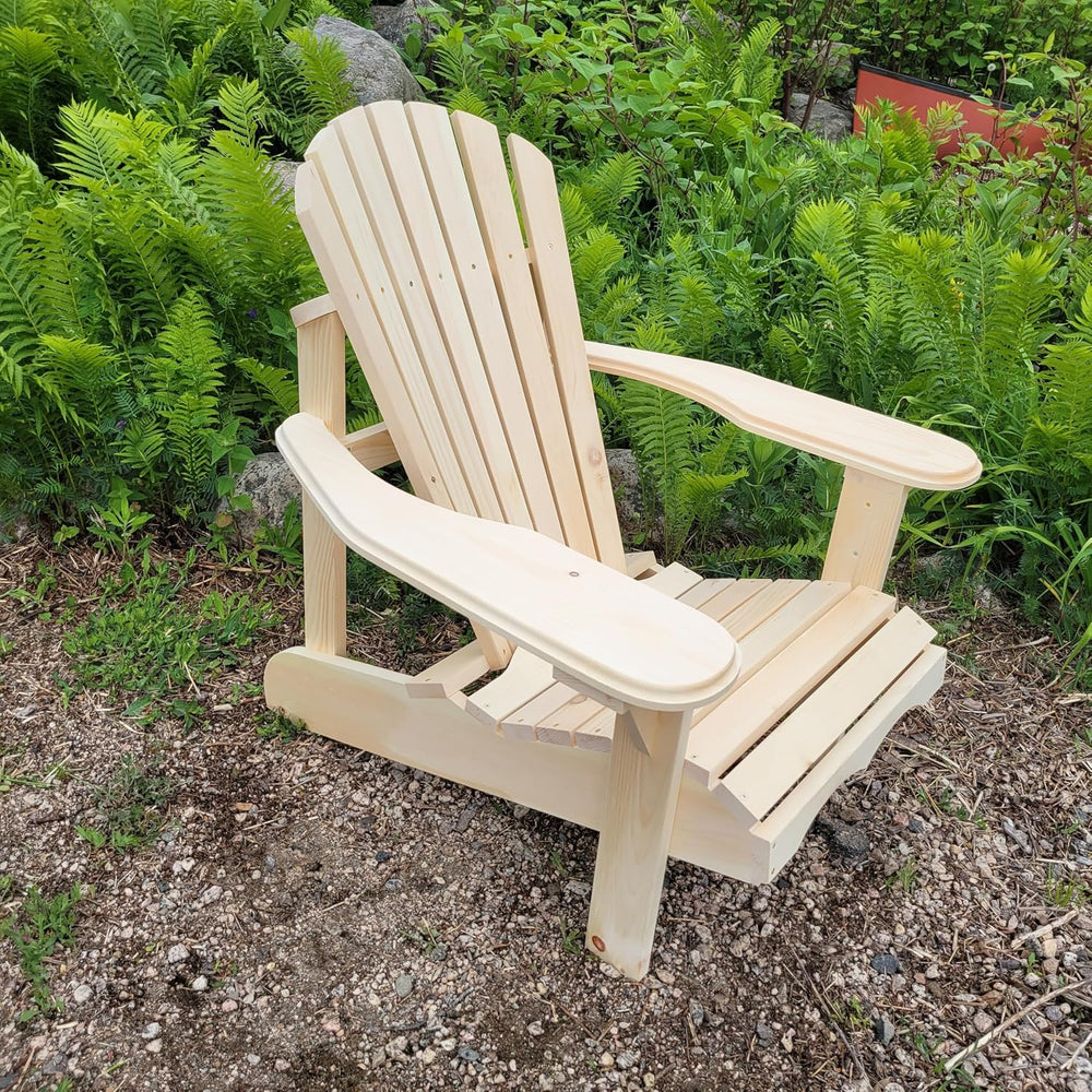 Bc201p Bear Chair - Pine Adirondack Chair Kit - Unassembled