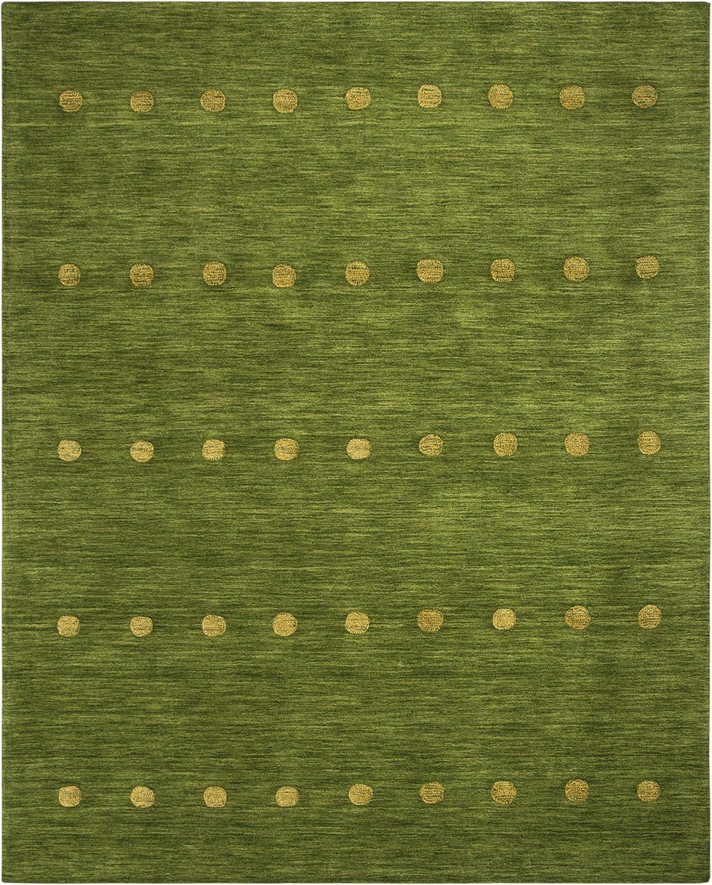 SAFAVIEH Himalaya Collection Area Rug - 10' x 14', Green, Handmade Do...
