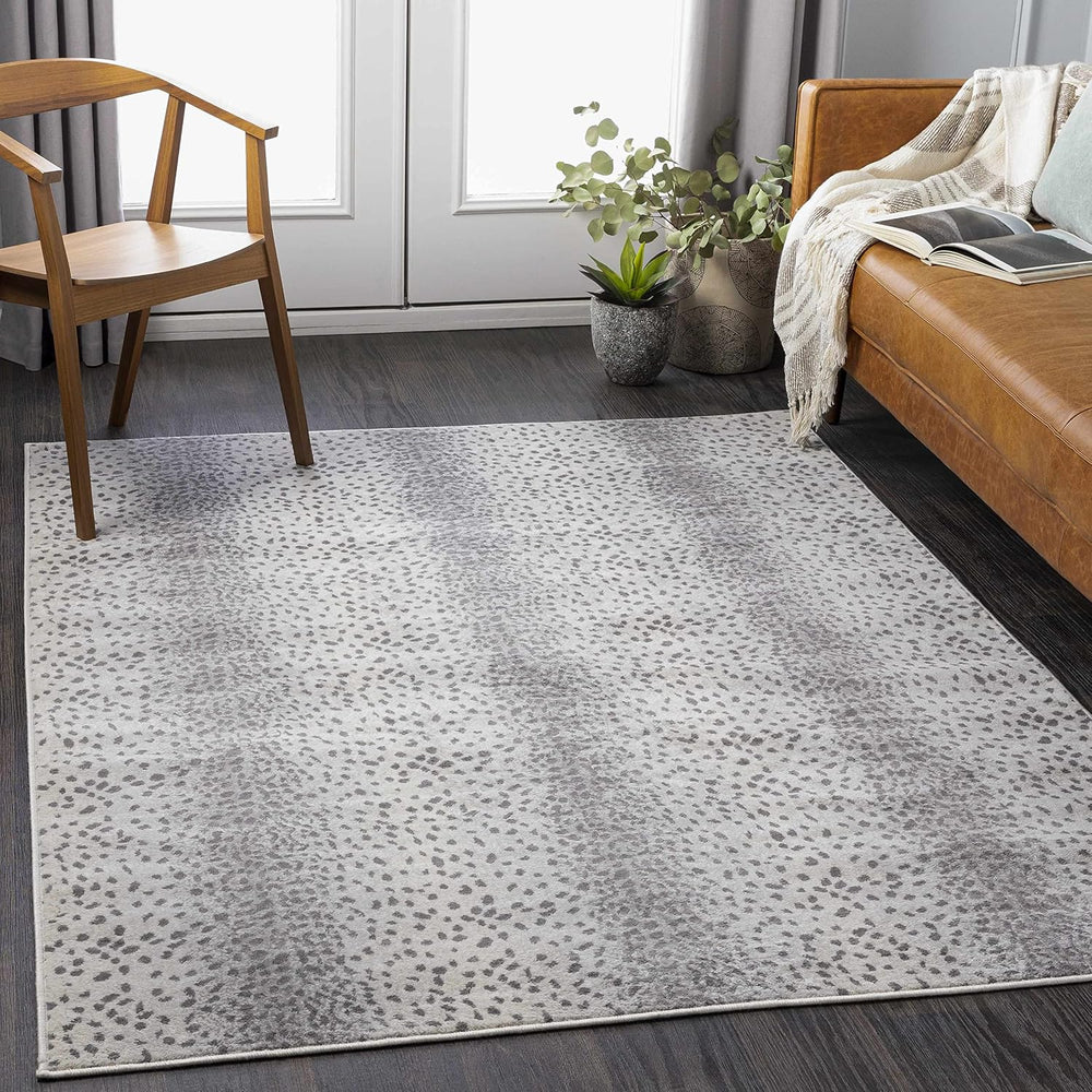 Hauteloom Pembroke Modern Animal Print Area Rug for Living Room, Bedroom - Bo...