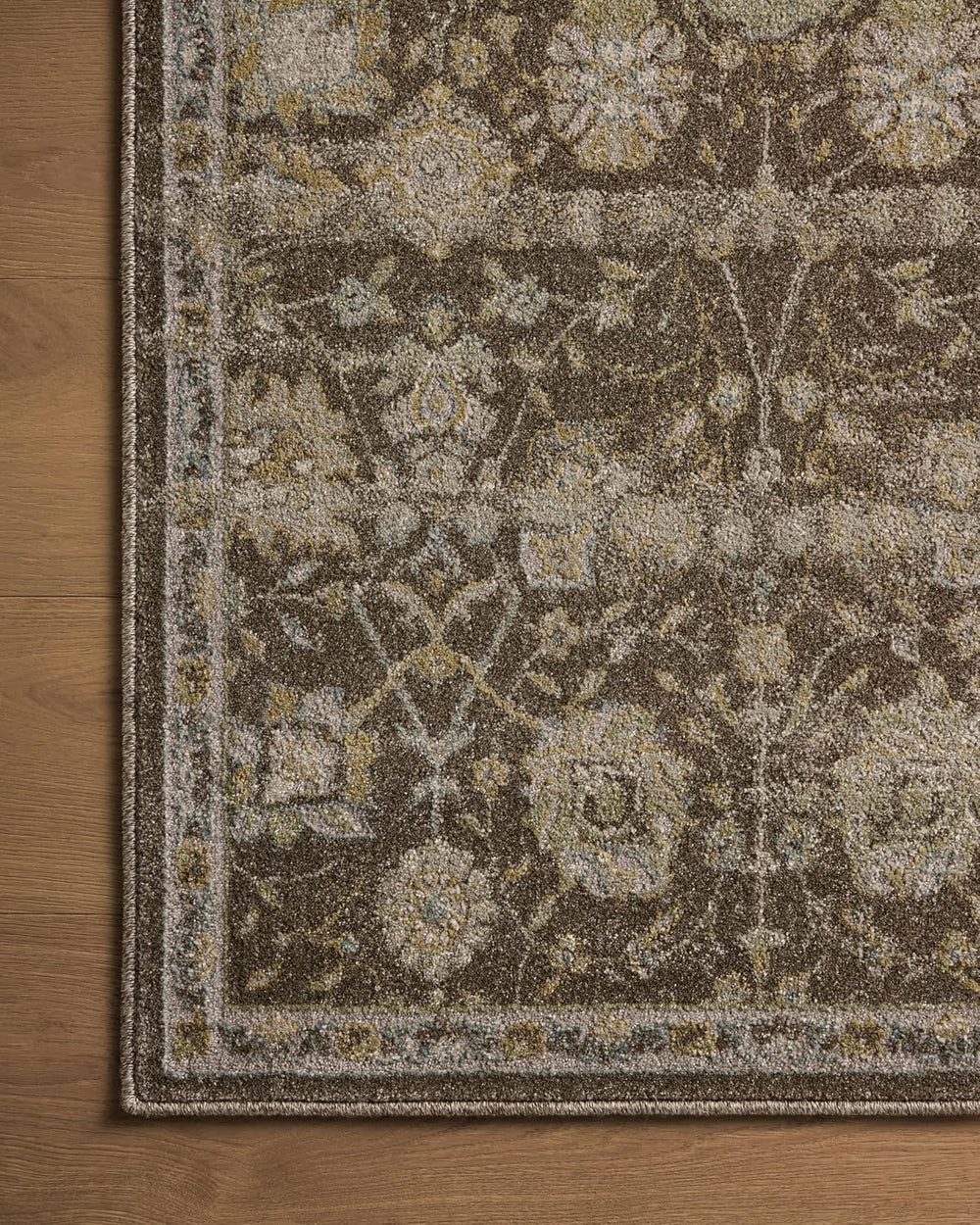 Loloi Magnolia Home Mona Bark/Natural 2'-6" x 4'-0" Accent Rug